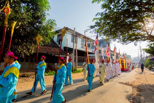 ภาพ No.224375:วันที่ 8 พฤษภาคม พ.ศ. 2568 พิธีถวายมหาสังฆทาน 101 วัด  บูชาธรรมอายุวัฒนมงคล 100 ปี สมเด็จอาชญาธรรมพระเจ้า สมเด็จพระสังฆราชแห่งคณะสงฆ์ไทยเขิน นครเชียงตุง ในนามพระครูบาไชยบูลย์ ธัมมชโย ณ วัดราชฐานหลวงเชียงยืน รัฐฉาน สาธารณรัฐแห่งสหภาพเมียนมา