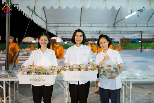 ภาพ No.118030:พิธีถวายภัตตาหารเป็นสังฆทาน แด่คณะพระธรรมยาตรา ปีที่ 12 วันที่ 24 มกราคม พ.ศ. 2567 ณ อนุสรณ์สถานบางนางแท่น จ.นครปฐม