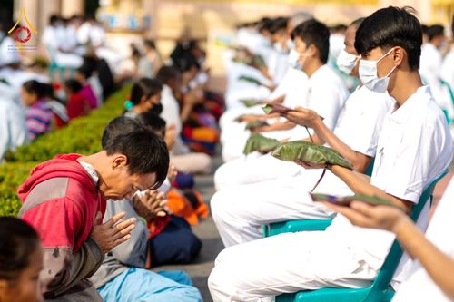 ภาพ No.75749:พิธีตัดปอยผม และ ปลงผมนาคธรรมทายาท ในโครงการบรรพชาสามเณรหมู่ครั้งที่ 3 วันที่ 9 กุมภาพันธ์ พ.ศ. 2566 ณ วัดเบงกาลี เมืองคากาจารี ประเทศบังกลาเทศ