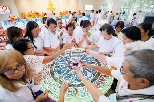 ภาพ No.97704:พิธีทอดกฐินสามัคคี เพื่อทำระบบไฟฟ้าและอุปกรณ์ส่องสว่าง ณ ธุดงคสถานบ้านหมี่ จ.ลพบุรี วันที่ 19 พฤศจิกายน พ.ศ. 2566