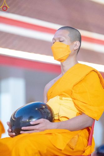 ภาพ No.112688:พิธีตักบาตรพระธรรมยาตราฯ ณ วัดสองพี่น้อง จ.สุพรรณบุรี วันที่ 15 มกราคม พ.ศ. 2567