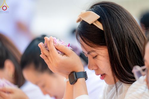 ภาพ No.113093:พิธีต้อนรับพระธรรมยาตรา ปีที่ 12 วันที่ 15 มกราคม พ.ศ. 2567 ณ วัดโบสถ์บน จ.นนทบุรี