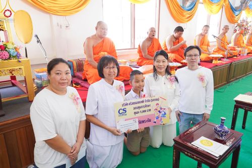 ภาพ No.114718:พิธีทอดผ้าป่าทำนุบำรุงศาสนสถาน ณ วัดปรางค์หลวง ต.บางม่วง อ.บางใหญ่ จ.นนทบุรี วันที่ 18 มกราคม พ.ศ. 2567