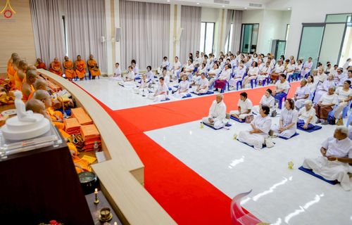 ภาพ No.241676:วันอาทิตย์ที่ 24 สิงหาคม พ.ศ. 2568 พิธีทอดผ้าป่า ฉลองครบรอบ 10 ปี ศูนย์ปฏิบัติธรรมพัทลุง