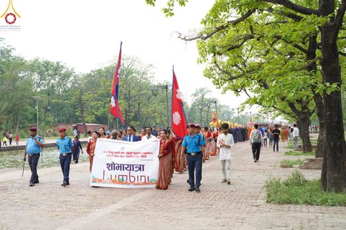 ภาพ No.138728:รัฐบาลประเทศเนปาล โดยการสนับสนุนจากวัดไทยลุมพินี และวัดพระธรรมกาย จัดงานพุทธชยันตีถวายเป็นพุทธบูชา ณ วิหารมายาเทวี ลุมพินี สถานที่ประสูติแห่งองค์สมเด็จพระสัมมาสัมพุทธเจ้า ประเทศเนปาล เนื่องในวันวิสาขบูชาที่ 22-23 พฤษภาคม พ. ศ. 2567