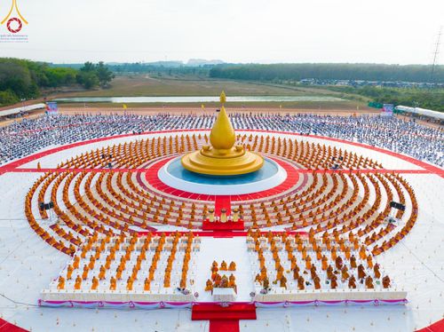 ภาพ No.129332:พิธีประดิษฐานพระบรมสารีริกธาตุ ณ มหารัตนะเจดีย์สิริปทุมสวรรค์ ศูนย์ปฏิบัติธรรมภาคใต้ อ.บางกล่ำ จ.สงขลา วันที่ 10 มีนาคม พ.ศ.2567