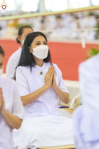 ภาพ No.76920:พิธีบูชาข้าวพระ ในวันมาฆบูชา อาทิตย์ต้นเดือนที่ 6 มีนาคม พ.ศ. 2566 ณ วัดพระธรรมกาย จ.ปทุมธานี