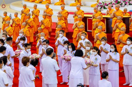 ภาพ No.76996:พิธีหล่อพระบรมพุทธเจ้า ในวันมาฆบูชา อาทิตย์ต้นเดือนที่ 6 มีนาคม พ.ศ. 2566 ณ วัดพระธรรมกาย จ.ปทุมธานี