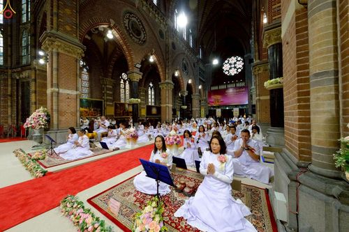 ภาพ No.271377:วันอาทิตย์ที่ 26 ตุลาคม พ.ศ. 2568 พิธีทอดกฐินสามัคคีวัดพระธรรมกายเนเธอร์แลนด์ กฐินเพื่อปฏิสังขรณ์ผนังรอบโบสถ์ อายุกว่า 135 ปี