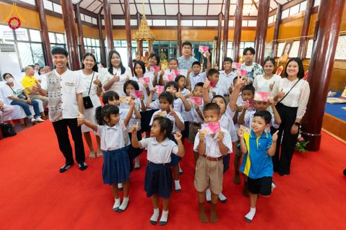 ภาพ No.161311:พิธีบำเพ็ญกุศลอุทิศถวายแด่ พระเดชพระคุณพระพรหมโมลี (อดีตเจ้าคณะจังหวัดสิงห์บุรี) , อดีตเจ้าอาวาสทุกรูป และ พิธีทอดผ้าป่าบำรุงวัด บำรุงโรงเรียน  ณ วัดกลางธนรินทร์ ต.บ้านแป้ง อ.พรหมบุรี จ.สิงห์บุรี วันเสาร์ที่ 5 ตุลาคม พ.ศ. 2567