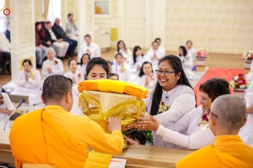 ภาพ No.92587:พิธีทอดกฐินสามัคคี ณ วัดพระธรรมกายฮัมบวร์ค เยอรมนี วันที่ 5 พฤศจิกายน พ.ศ. 2566