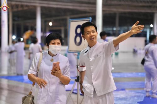 ภาพ No.125351:V.27 มาฆะ สาธุ  การรับบุญเตรียมงาน ปฎิบัติงาน เก็บงาน ของเจ้าหน้าที่หน่วยงานต่างๆ เพื่อวันมาฆบูชา วันเสาร์ที่ 24 กุมภาพันธ์  พ.ศ. 2567 ณ วัดพระธรรมกาย จ.ปทุมธานี