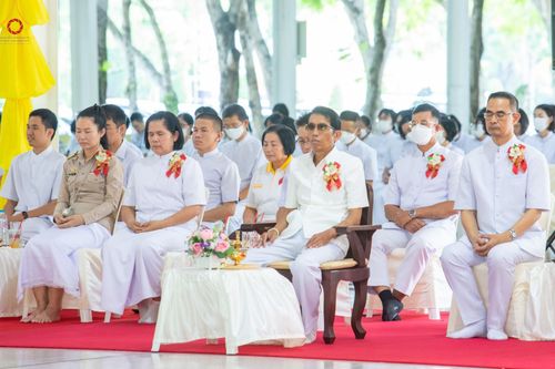 ภาพ No.86654:พิธีเจริญพระพุทธมนต์ถวายพระพรชัยมงคลแด่ สมเด็จพระนางเจ้าสิริกิติ์ พระบรมราชินีนาถ พระบรมราชชนนีพันปีหลวง พระบาทสมเด็จพระวชิรเกล้าเจ้าอยู่หัว และสมเด็จพระนางเจ้าฯ พระบรมราชินี วันจันทร์ที่ ๒๘ สิงหาคม พ.ศ. ๒๕๖๖ ณ มณฑลพิธีฯ อาคารโถงช้างฯ วัดพระธรรมกาย