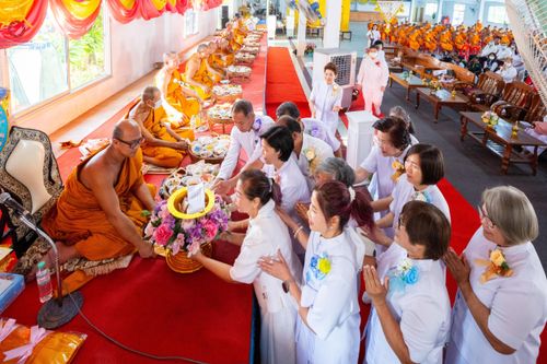 ภาพ No.114420:พิธีทอดผ้าป่าทำนุบำรุงศาสนสถาน ณ วัดโบสถ์บน ต.บางคูเวียง อ.บางกรวย จ.นนทบุรี วันที่ 18 มกราคม พ.ศ. 2567