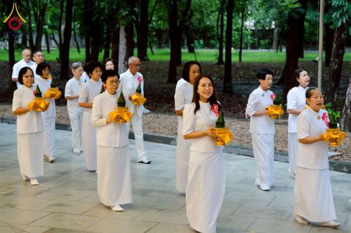 ภาพ No.223559:วันที่ 11 พฤษภาคม พ.ศ. 2568 พิธีบรรพชาของอุบาสก พิสิทธิ์ หมื่นแกล้ว  ณ วัดพระธรรมกาย