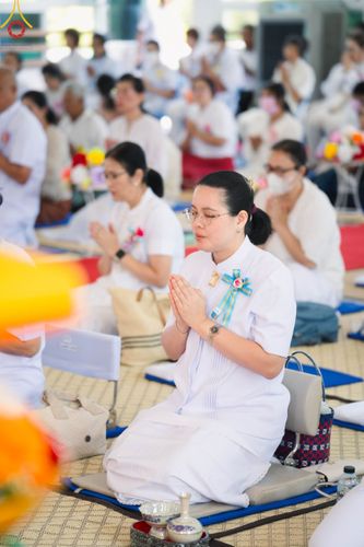 ภาพ No.97652:พิธีทอดกฐินสามัคคี เพื่อถมดินทำถนนและใช้ป้องกันน้ำท่วม ณ ศูนย์ปฏิบัติธรรมจังหวัดนครนายก อ.องครักษ์ จ.นครนายก วันที่ 19 พฤศจิกายน พ.ศ. 2566