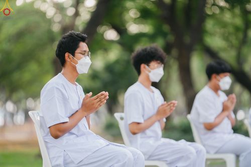 ภาพ No.80054:พิธีตัดปอยผมและปลงผมนาคธรรมทายาท โครงการอุปสมบทหมู่ธรรมทายาท พุทธศาสตร์สากลรุ่นที่ 7 (ภาคฤดูร้อน) วันอาทิตย์ที่ 9 เมษายน พ.ศ.2566