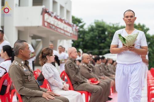 ภาพ No.349285:วันจันทร์ที่ 14 กันยายน พ.ศ.2569  พิธีตัดปอยผมนักเรียนนายสิบธรรมทายาท  "โครงการบรรพชาและพัฒนาศีลธรรม นักเรียนนายสิบตำรวจรุ่นที่ 16“  ณ ศูนย์ฝึกอบรมตำรวจภูธร ภาค 1  จ.สระบุรี