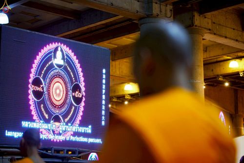 ภาพ No.241195:วันพุธที่ 27 สิงหาคม พ.ศ. 2568 พิธีฉลองชัยสวดมนต์ บทธัมมจักกัปปวัตตนสูตร ครบ 7,650,575,757 จบ ในวันธรรมชัย วัดพระธรรมกาย