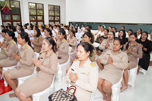 ภาพ No.315154:วันจันทร์ที่ 23 มีนาคม พ.ศ. 2569 พิธีบำเพ็ญกุศล คุณพ่อณรงค์ จินตมากุล  สิริอายุ 99 ปี 11 เดือน โยมบิดา พระครูปลัดรัตนวีรวัฒน์ (รังสฤษดิ์ อิทฺธิจินตโก) ที่ปรึกษาเจ้าคณะจังหวัดปทุมธานี เจ้าอาวาสวัดพระธรรมกาย  ณ ห้องปลูกศรัทธา 2 วัดพระธรรมกาย ปทุมธานี