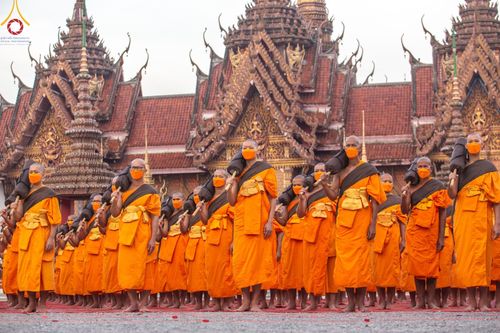 ภาพ No.127964:คณะพระธรรมยาตราฯ ปฎิบัติธรรมและถ่ายภาพหมู่ประวัติศาสตร์ ณ ลานหน้าพระปรางค์สามยอด วัดโคกสมานคุณ อ.หาดใหญ่ จ.สงขลา วันเสาร์ที่ 9 มีนาคม พ.ศ. 2567