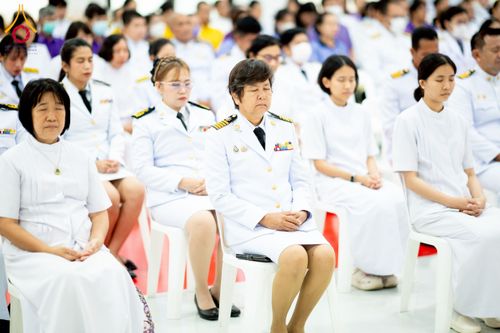 ภาพ No.227095:วันอังคารที่ 3 มิถุนายน พ.ศ. 2568 นายอำเภอคลองหลวง นำพสกนิกรรวมใจภักดิ์ สมเด็จพระนางเจ้าฯ พระบรมราชินี เนื่องในโอกาสวันเฉลิมพระชนมพรรษา ณ อาคารปลูกศรัทธา 2 วัดพระธรรมกาย อ.คลองหลวง จ.ปทุมธานี