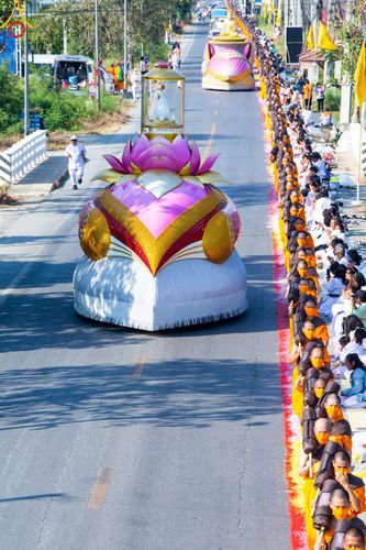 ภาพ No.116634:พิธีต้อนรับพระธรรมยาตรา ปีที่ 12 ณ อนุสรณ์สถานบางปลา จ.นครปฐม วันที่ 21 มกราคม พ.ศ. 2567
