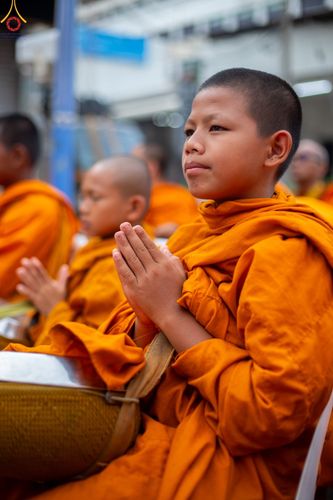 ภาพ No.85910:ตักบาตรพระนานาชาติ 10,000 รูป ใจกลางนครหาดใหญ่ จ.สงขลา วันอาทิตย์ที่ 20 สิงหาคม พ.ศ. 2566