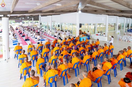 ภาพ No.245182:วันเสาร์ที่ 13 กันยายน พ.ศ. 2568 พิธีถวายสังฆทานแด่คณะสงฆ์ 323 วัด ปีที่ 21 ครั้งที่ 181 พิธีมอบกองทุนหนุนแรงใจช่วยครูใต้ ปีที่ 18 ครั้งทึ่ 144 และพิธีทำบุญอุทิศส่วนกุศลให้ผู้วายชนม์ ณ ศูนย์ปฏิบัติธรรมภาคใต้ จ.สงขลา