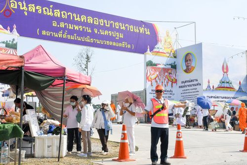 ภาพ No.110861:V.9 กล้าเก่ง การเตรียมงาน เก็บงาน การรับบุญของเจ้าหน้าที่หน่วยงานต่างๆ เพื่อโครงการธรรมยาตรา กตัญญูบูชามหาปูชนียาจารย์ พระมงคลเทพมุนี (สด จนฺทสโร) พระผู้ปราบมาร อนุสรณ์สถาน 7 แห่ง ปีที่ 12 ระหว่างวันที่ 2 - 31 มกราคม พ.ศ.2567