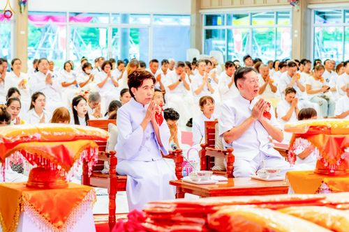 ภาพ No.268581:วันพฤหัสบดีที่ 23 ตุลาคม พ.ศ. 2568 พิธีทอดกฐินเพื่อสร้างสุขพิมาน ณ ศูนย์ปฏิบัติธรรมภาคใต้ บางกล่ำ สงขลา