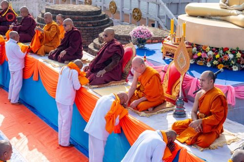 ภาพ No.209997:วันอังคารที่ 4 มีนาคม พ.ศ. 2568 พิธีบรรพชาสามเณรเนปาล 500 รูป ณ ลุมพินี ประเทศเนปาล