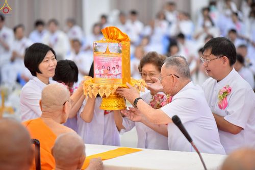 ภาพ No.241314:วันอาทิตย์ที่ 24 สิงหาคม พ.ศ.2568 พิธีปฐมผ้าป่าสถาปนาองค์พระเจดีย์เพื่อสร้างสันติภาพโลก พิธีไถ่ชีวิตโค สร้างมหากุศลด้วยการให้ชีวิตสัตว์เป็นทาน ณ ศูนย์ปฏิบัติธรรมสระบุรี อ.พระพุทธบาท จ.สระบุรี