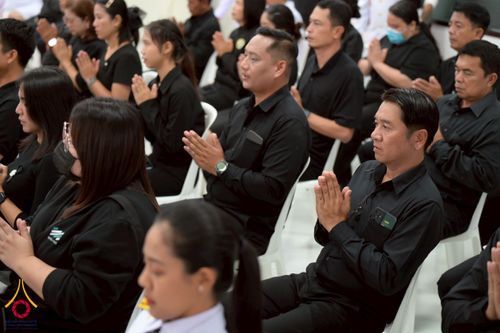 ภาพ No.262492:วันที่ 30 ตุลาคม พ.ศ. 2568 พสกนิกรอำเภอคลองหลวง จัดพิธีบำเพ็ญกุศลสัตตมวาร ถวายพระราชกุศลแด่สมเด็จพระพันปีหลวง ณ วัดพระธรรมกาย