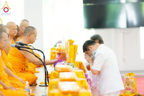 ภาพ No.238550:วันอาทิตย์ที่ 17 สิงหาคม พ.ศ. 2568 พิธีทอดผ้าป่าบำรุงศูนย์อบรมเยาวชนนครปฐม ครบรอบ 14 ปี และพิธีปลูกต้นไม้รอบสระเศรษฐี ณ ศูนย์อบรมเยาวชนนครปฐม