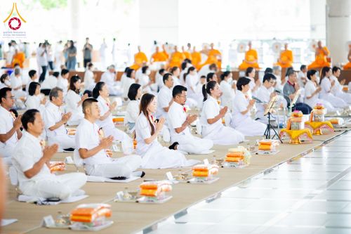 ภาพ No.209915:วันพุธที่ 26 กุมภาพันธ์ พ.ศ. 2568 พิธีบุพเปตพลี ครั้งที่ 159 ณ หอฉันคุณยายอาจารย์จันทร์ขนนกยูง วัดพระธรรมกาย