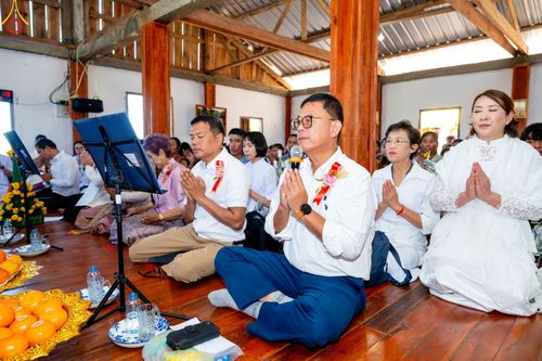 ภาพ No.91967:5 งานมหัคคตกุศล ณ วัดสิริวิเวก แขวงจำปาสัก สปป. ลาว วันที่ 1 พฤศจิกายน พ. ศ. 2566