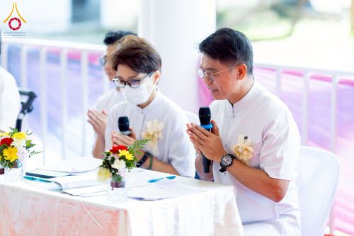 ภาพ No.274640:วันอาทิตย์ที่ 23 พฤศจิกายน พ.ศ. 2568 พิธีทอดผ้าป่าสามัคคี เพื่อระดมทุนสร้างกุฏิที่พักสามเณร ณ ศูนย์ปฏิบัติธรรมสวนผึ้ง จ.ราชบุรี