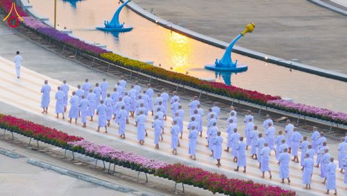 ภาพ No.63153:โครงการอุปสมบทหมู่ บูชาธรรมหลวงพ่อธัมมชโย พ.ศ.2567 ณ ลานธรรม พระมหาธรรมกายเจดีย์ วัดพระธรรมกาย วันที่ 13 เมษายน พ.ศ.2567