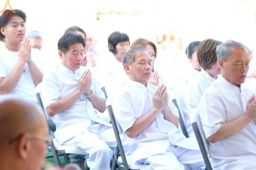 ภาพ No.142935:พิธีเจริญพระพุทธมนต์ โปรยรัตนชาติ เพื่อความเป็นสิริมงคล  ณ พื้นที่ก่อสร้างอาคารปฏิบัติธรรม “แก้วธรรมชัยรัตนอนันต์”  วัดพระธรรมกายเทนเนสซี ประเทศสหรัฐอเมริกา วันอังคารที่ 2 กรกฎาคม พ.ศ. 2567