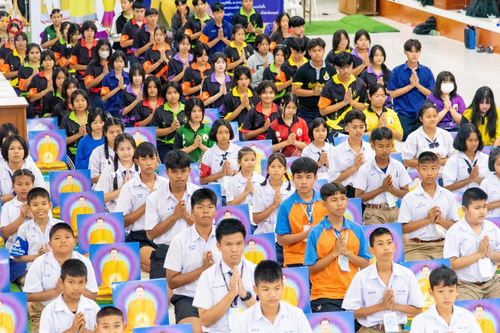 ภาพ No.106630:วันรวมพลังเด็กดี V-star ผู้นำฟื้นฟูศีลธรรมโลก จังหวัดสมุทรสาคร วันพฤหัสบดีที่ 28 ธันวาคม พ.ศ. 2566 ณ โรงเรียนสมุทรสาครวิทยาลัย อำเภอเมือง จังหวัดสมุทรสาคร