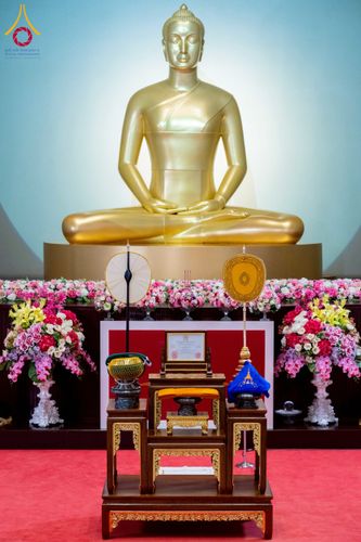 ภาพ No.231256:วันพฤหัสบดีที่ 3 กรกฏาคม พ.ศ. 2568 พิธีมุทิตาสักการะพระภิกษุนาคหลวง พระมหาพนาวัฒน์ ธมฺมนฺตคามี (จันทร์เผือก) เปรียญธรรม ๙ ประโยค ณ วัดพระธรรมกาย ปทุมธานี