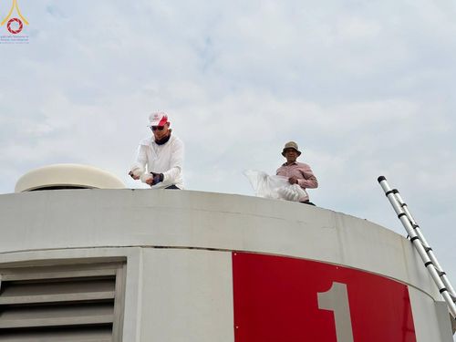 ภาพ No.122406:V.23 อีกนิด การเตรียมงาน เก็บงาน การรับบุญของเจ้าหน้าที่หน่วยงานต่างๆ เพื่อโครงการธรรมยาตรา ปีที่ 12 ระหว่างวันที่ 2 - 31 มกราคม พ.ศ. 2567