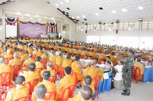 พิธีถวายสังฆทานแด่คณะสงฆ์ 266 วัด ใน 4 จังหวัดภาคใต้ ครั้งที่ 10