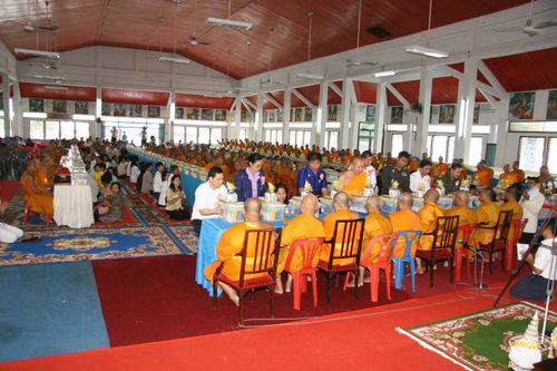 พิธีถวายสังฆทานแด่คณะสงฆ์ 266 วัด ใน 4 จังหวัดภาคใต้ ครั้งที่ 6