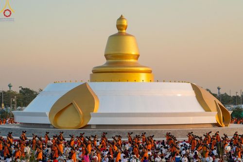 ภาพ No.116790:พิธีต้อนรับพระธรรมยาตรา ปีที่ 12 ณ อนุสรณ์สถานบางปลา จ.นครปฐม วันที่ 21 มกราคม พ.ศ. 2567
