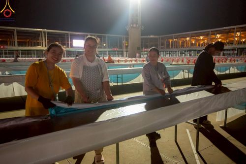 ภาพ No.219220:วันที่ 19-21 เมษายน พ.ศ. 2568 การเตรียมงานในลานธรรม , วิหารคด เพื่องานวันคุ้มครองโลก 22 เมษายน พ.ศ. 2568