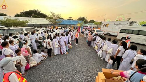 ภาพ No.113551:V.12 พลังหมู่ การเตรียมงาน เก็บงาน การรับบุญของเจ้าหน้าที่หน่วยงานต่างๆ เพื่อโครงการธรรมยาตรา ปีที่ 12 ระหว่างวันที่ 2 - 31 มกราคม พ.ศ. 2567