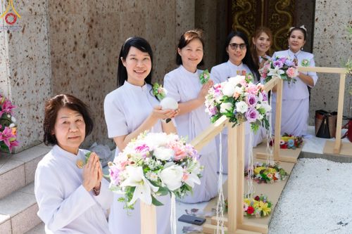 ภาพ No.141779:พิธีประดิษฐานลูกนิมิตมหาสมบัติ  ผูกสีมา สถาปนาอุโบสถ "บูชาธรรม 80 ปี หลวงพ่อธัมมชโย" ณ วัดพระธรรมกายโทชิหงิ ประเทศญี่ปุ่น วันอาทิตย์ที่ 16 มิถุนายน พ.ศ. 2567