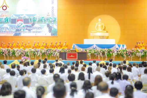 ภาพ No.137313:พิธีตักบาตร และปฏิบัติธรรม ในวันวิสาขบูชา วันพุธที่ 22 พฤษภาคม พ.ศ. 2567 ( วันพระขึ้น15 ค่ำ เดือน 6 ) ณ วัดพระธรรมกาย จ.ปทุมธานี